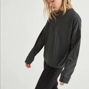 Richer Poorer Gray Relaxed Long Sleeve Tee